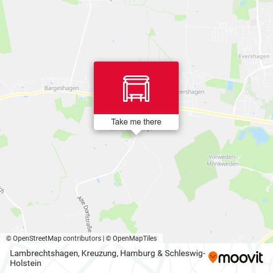 Lambrechtshagen, Kreuzung map