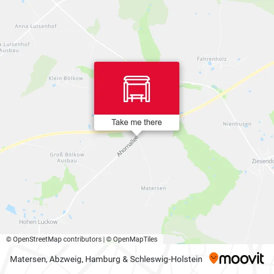 Карта Matersen, Abzweig