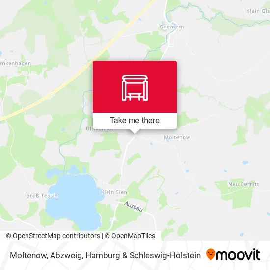 Карта Moltenow, Abzweig