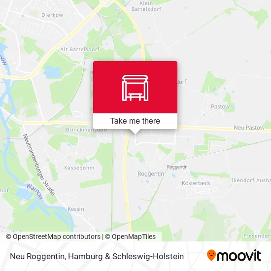 Карта Neu Roggentin