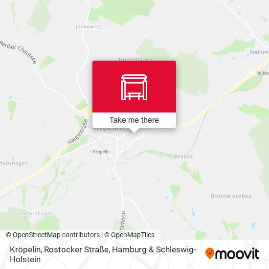 Kröpelin, Rostocker Straße map