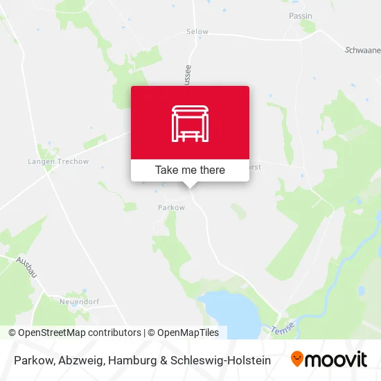 Карта Parkow, Abzweig