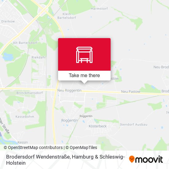 Brodersdorf Wendenstraße map