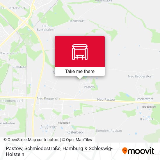 Pastow, Schmiedestraße map
