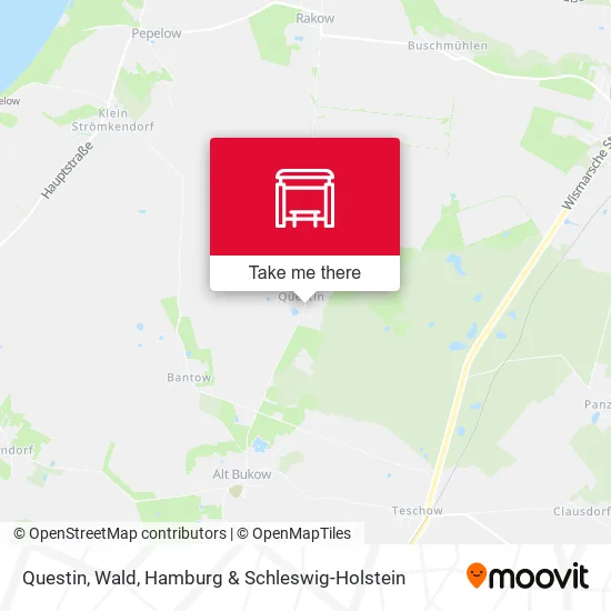Карта Questin, Wald