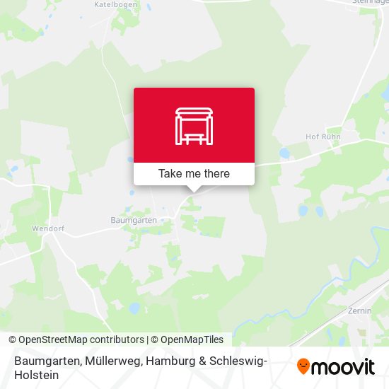 Baumgarten, Müllerweg map