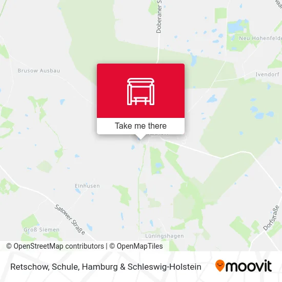 Карта Retschow, Schule