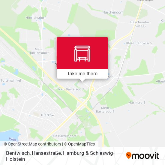 Bentwisch, Hansestraße map