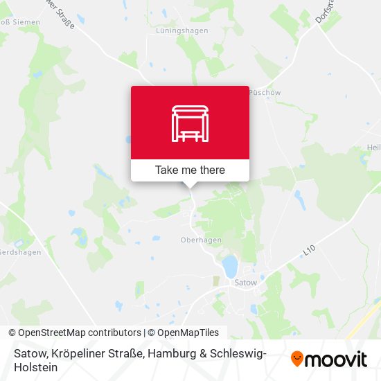 Satow, Kröpeliner Straße map