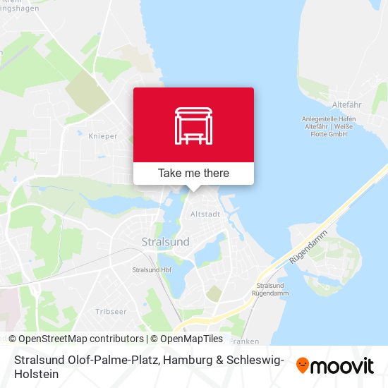 Stralsund Olof-Palme-Platz map
