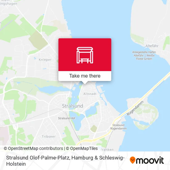 Карта Stralsund Olof-Palme-Platz