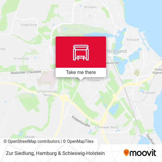 Карта Zur Siedlung