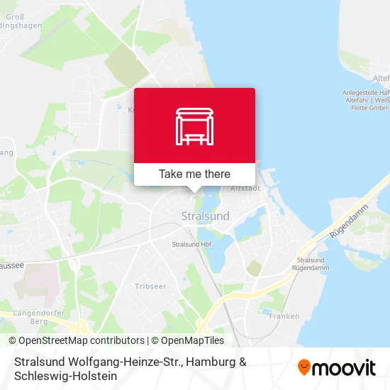 Карта Stralsund Wolfgang-Heinze-Str.