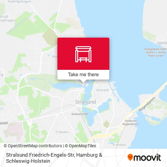 Карта Stralsund Friedrich-Engels-Str