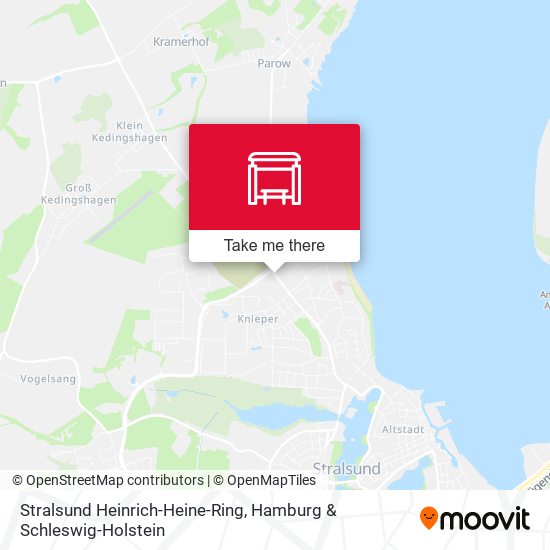 Stralsund Heinrich-Heine-Ring map