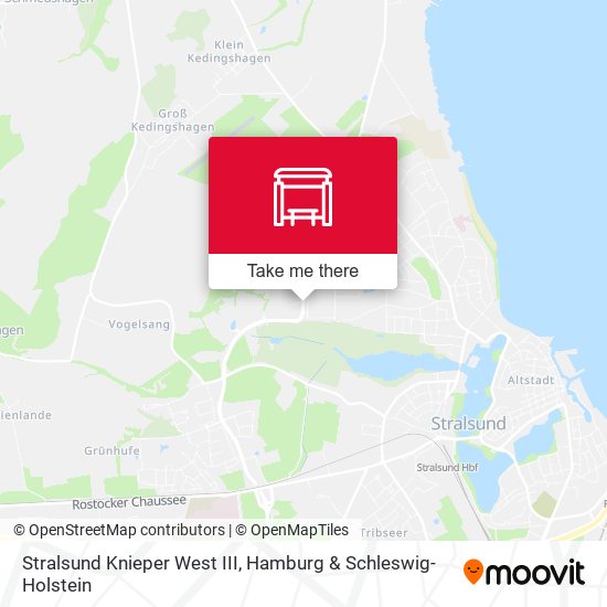 Stralsund Knieper West III map