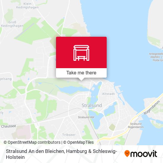Stralsund An den Bleichen map