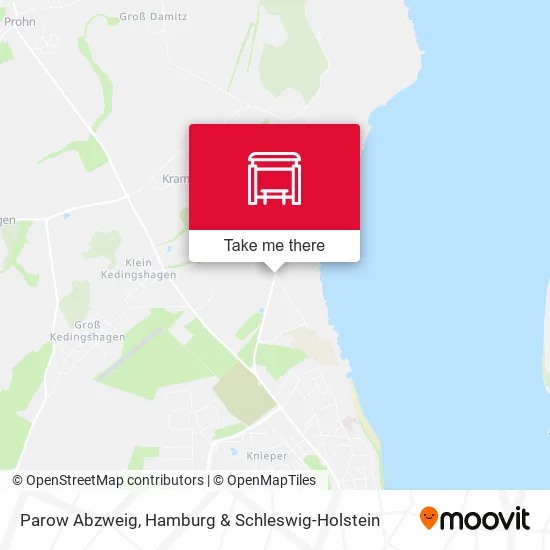Карта Parow Abzweig