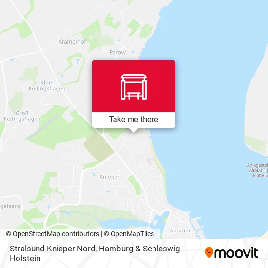 Карта Stralsund Knieper Nord