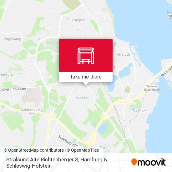 Stralsund Alte Richtenberger S map