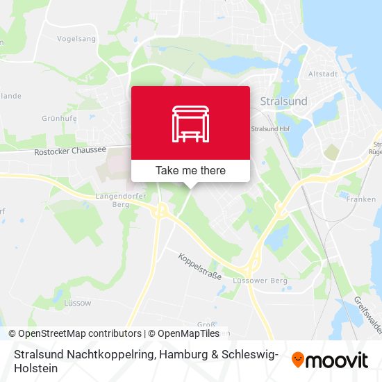 Stralsund Nachtkoppelring map