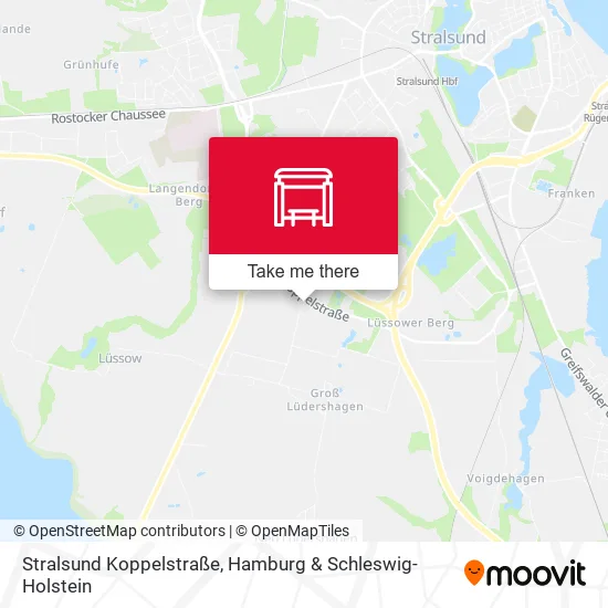 Карта Stralsund Koppelstraße