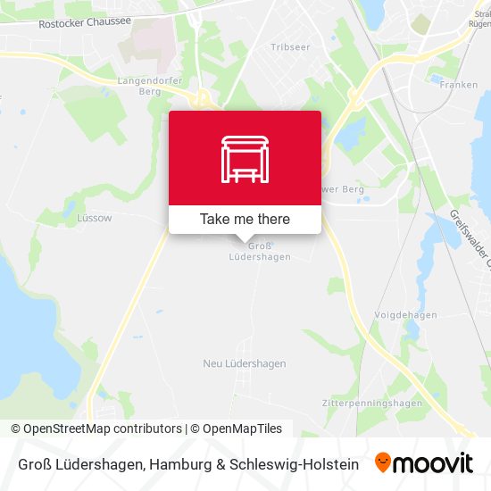 Groß Lüdershagen map
