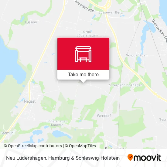 Карта Neu Lüdershagen
