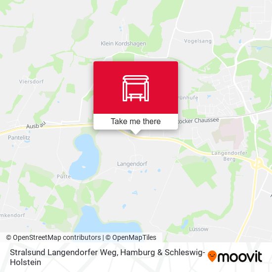 Stralsund Langendorfer Weg map