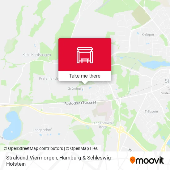 Карта Stralsund Viermorgen