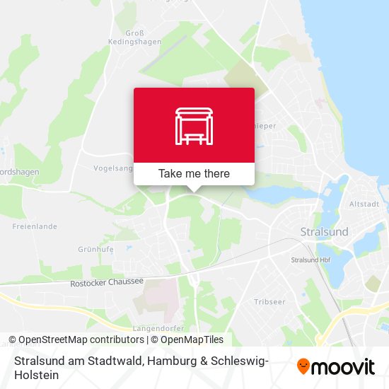 Stralsund am Stadtwald map