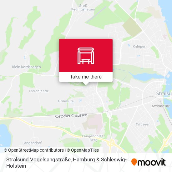 Stralsund Vogelsangstraße map