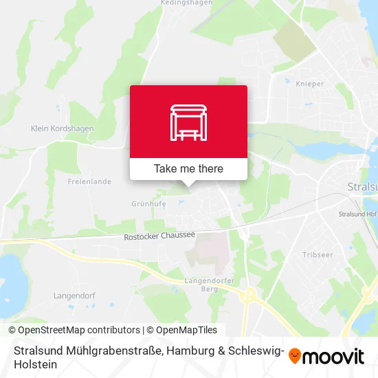 Карта Stralsund Mühlgrabenstraße