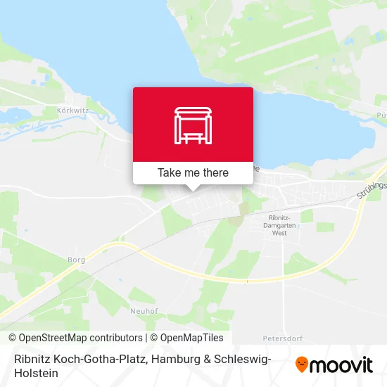 Ribnitz Koch-Gotha-Platz map