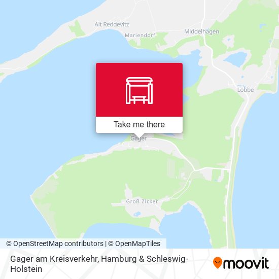 Gager am Kreisverkehr map
