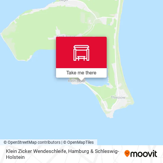Карта Klein Zicker Wendeschleife