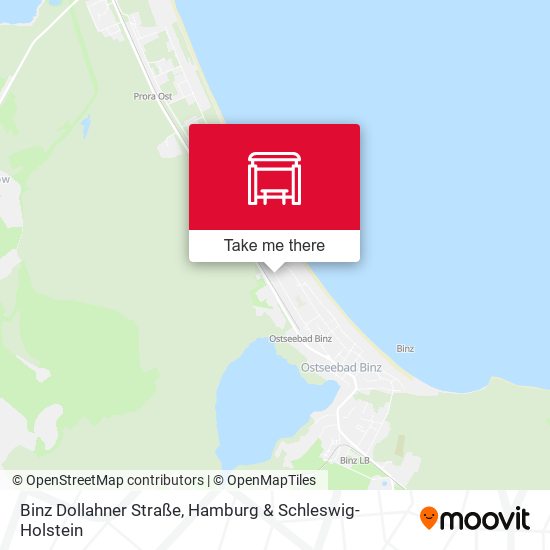 Binz Dollahner Straße map