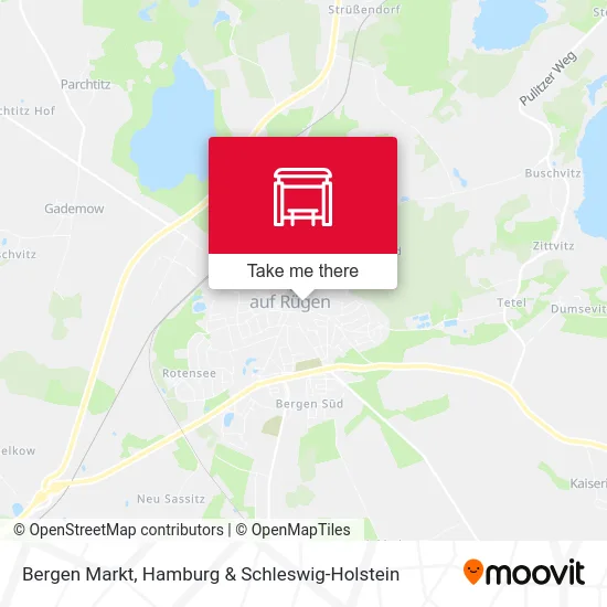 Карта Bergen Markt