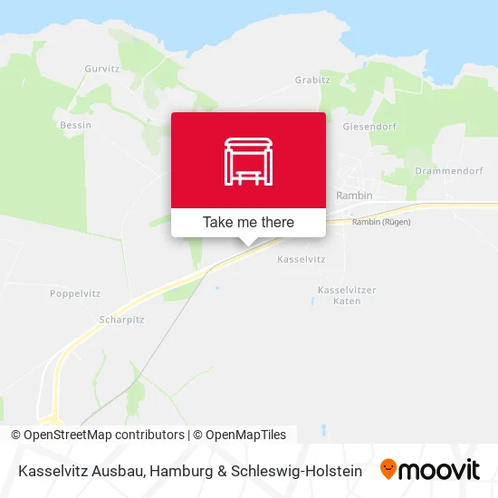 Карта Kasselvitz Ausbau