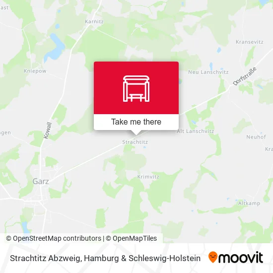 Карта Strachtitz Abzweig