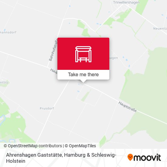 Ahrenshagen Gaststätte map