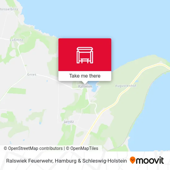 Ralswiek Feuerwehr map