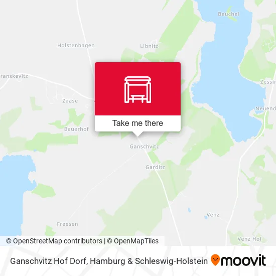 Карта Ganschvitz Hof Dorf