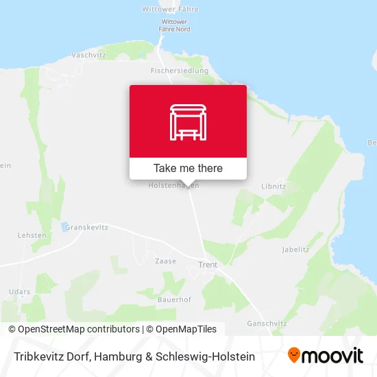 Карта Tribkevitz Dorf