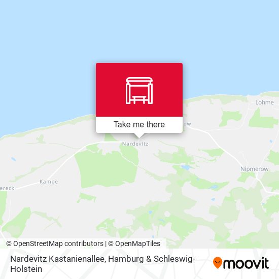 Nardevitz Kastanienallee map