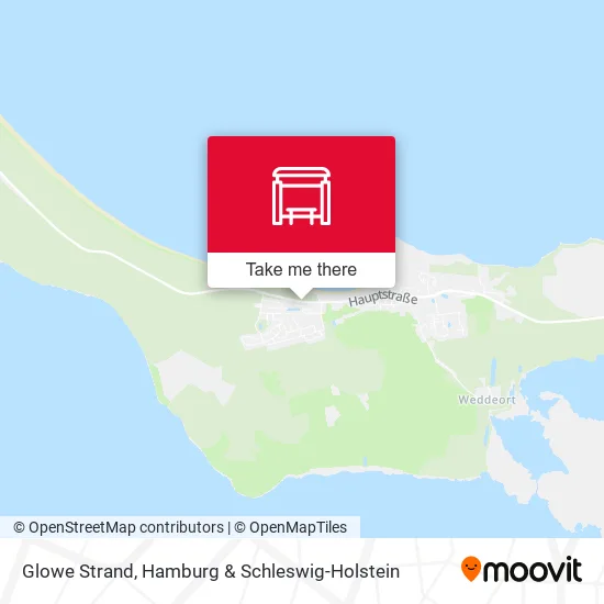 Карта Glowe Strand