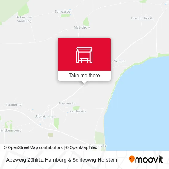 Карта Abzweig Zühlitz