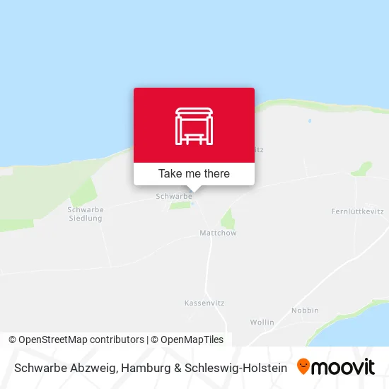 Карта Schwarbe Abzweig