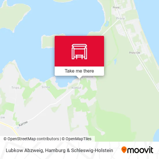 Карта Lubkow Abzweig