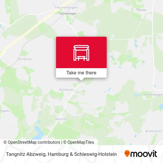 Карта Tangnitz Abzweig